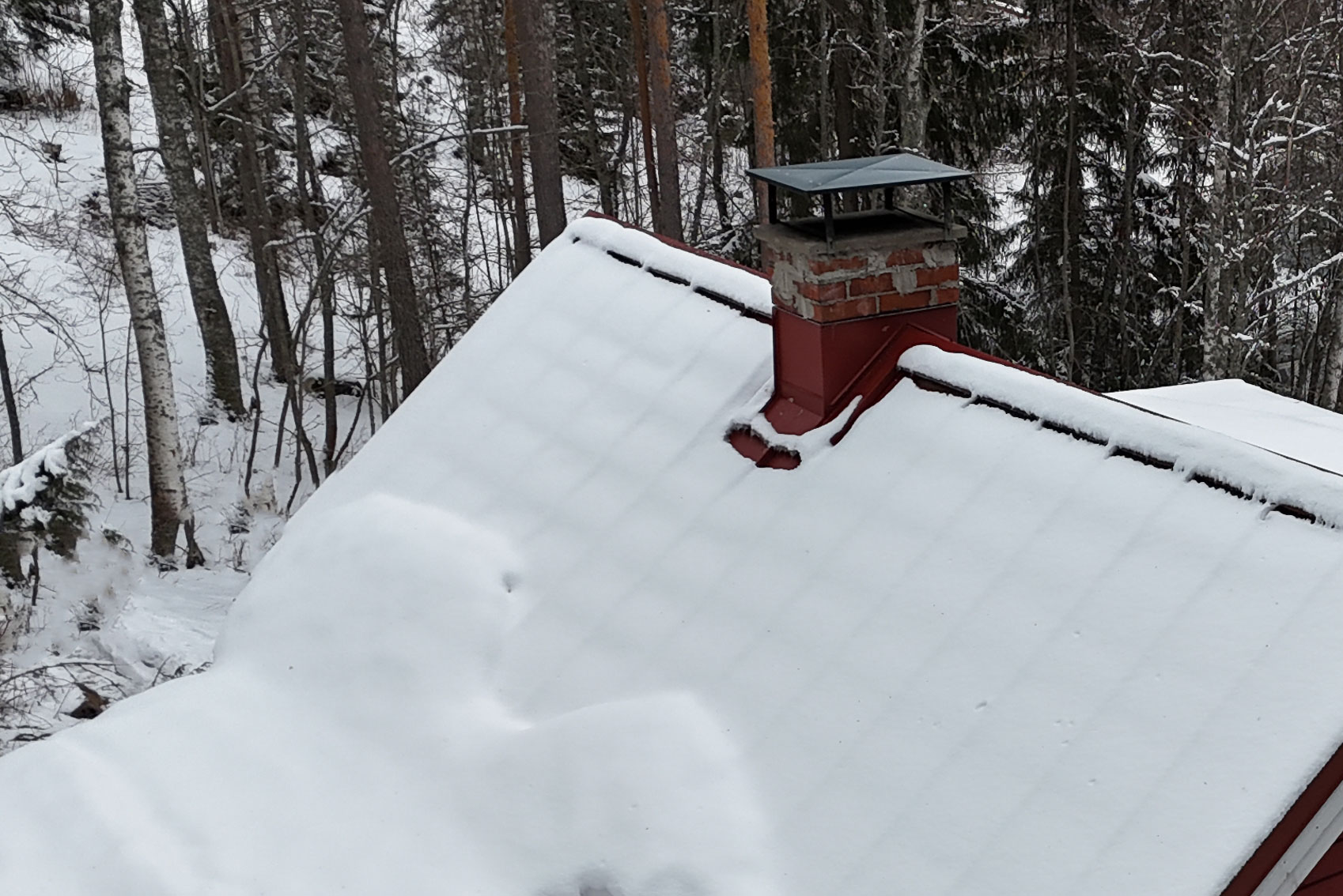 Lumivaurioiden korjaus